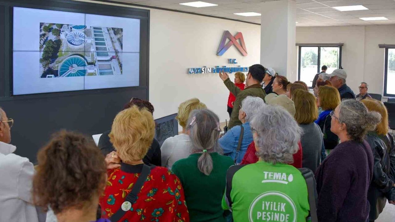 MESKİ Berdan İçme Suyu Arıtma Tesisi TEMA Mersin Heyetince İncelendi