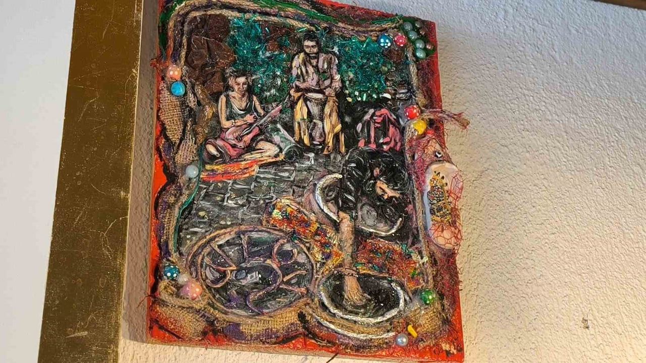 Muğla Menteşe'de atıklardan sanat üreten Özer Koç