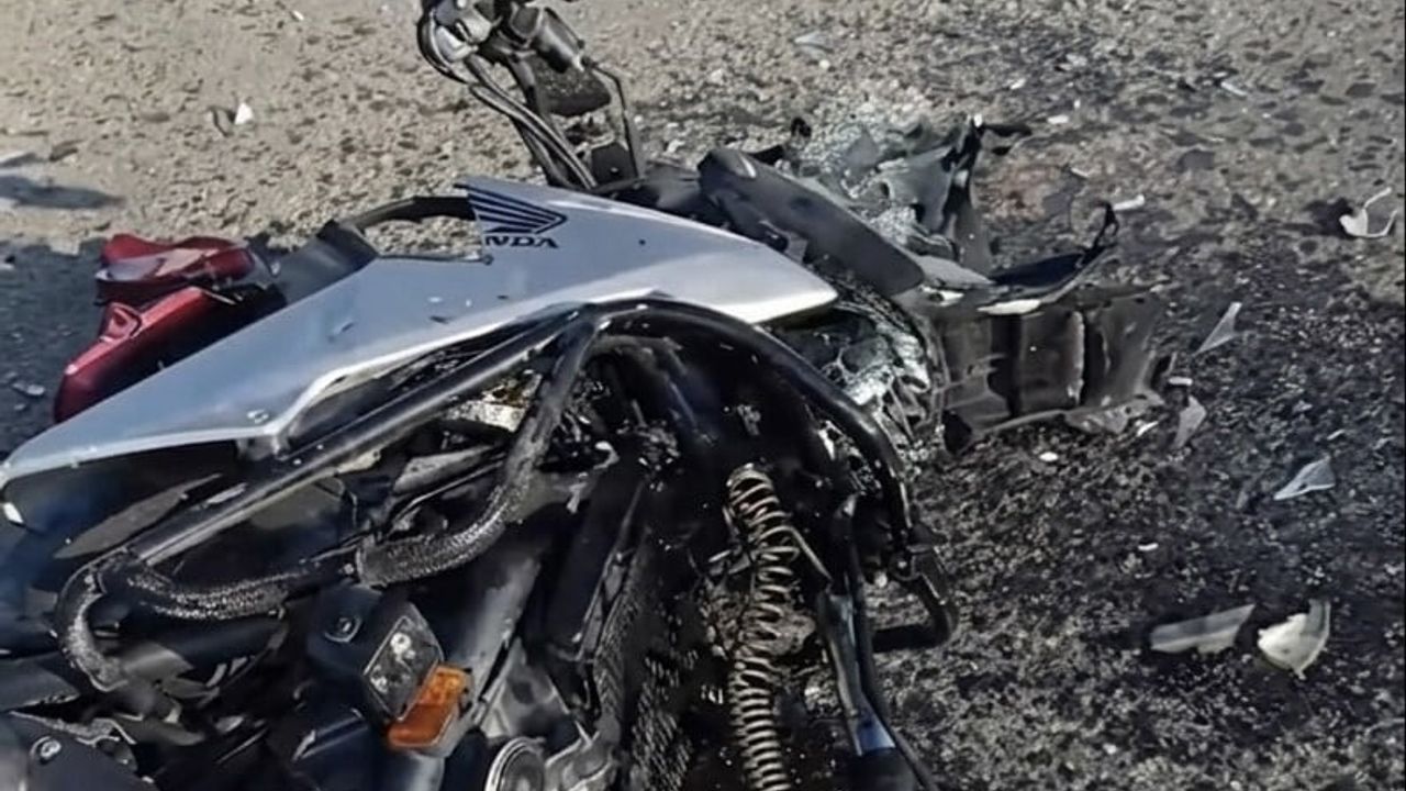 Muratlı'da motosiklet ile otomobil çarpıştı: 1 kişi yaralandı