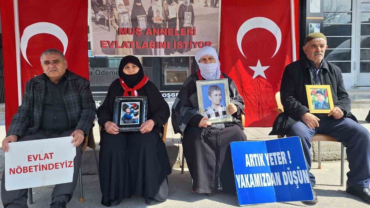 Muş'ta 241 Haftadır Süren Evlat Nöbeti: Aileler Çocuklarına 'Teslim Ol ve Eve Dön' Çağrısı Yapıyor