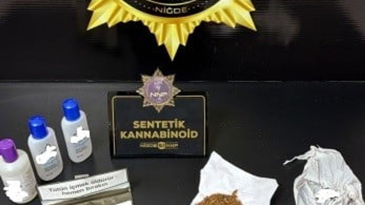 Niğde'de Uyuşturucu Operasyonunda 3 Kişi Tutuklandı