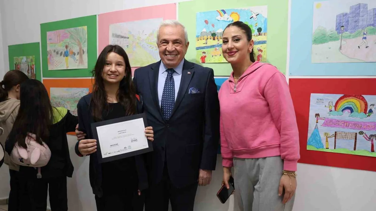Nilüfer Resim Yarışması 29. Yıl: 'Nilüfer’in Çocuklarıyız' temasıyla ödüller verildi