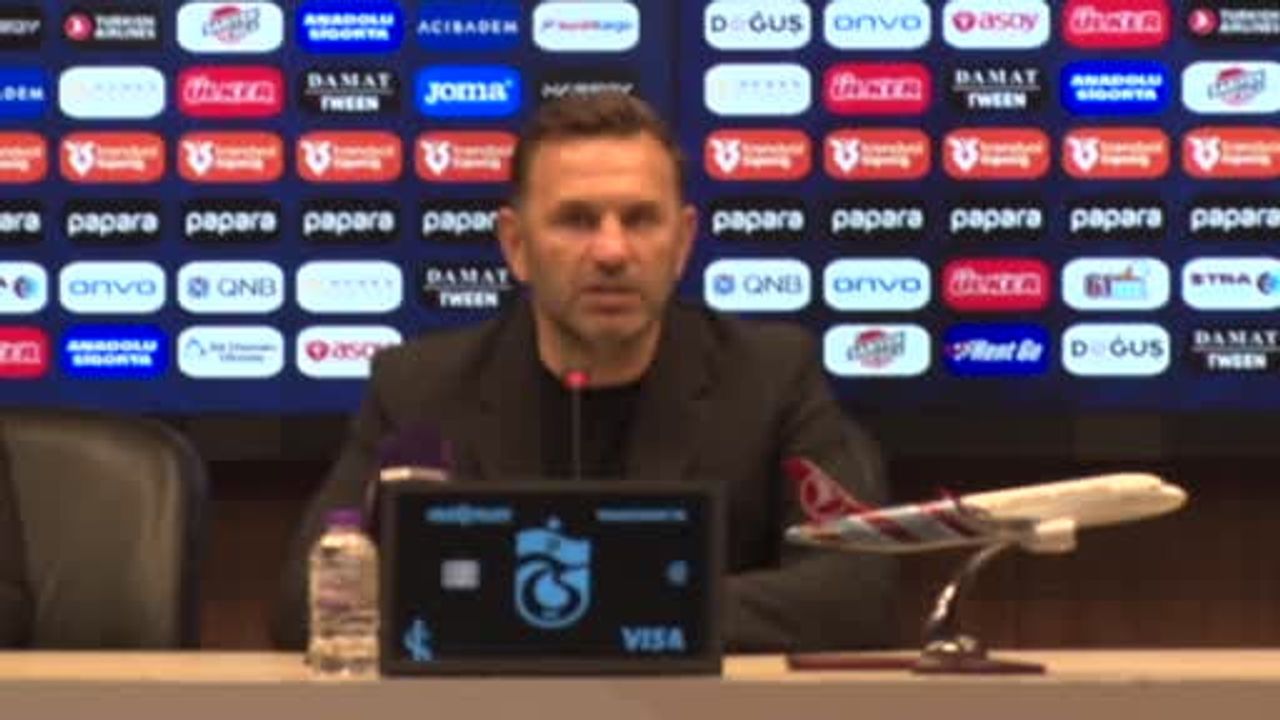 Okan Buruk: "Önceki 3 sezonda olduğu gibi yine şampiyon olacağız" — Trabzonspor maçı sonrası değerlendirme