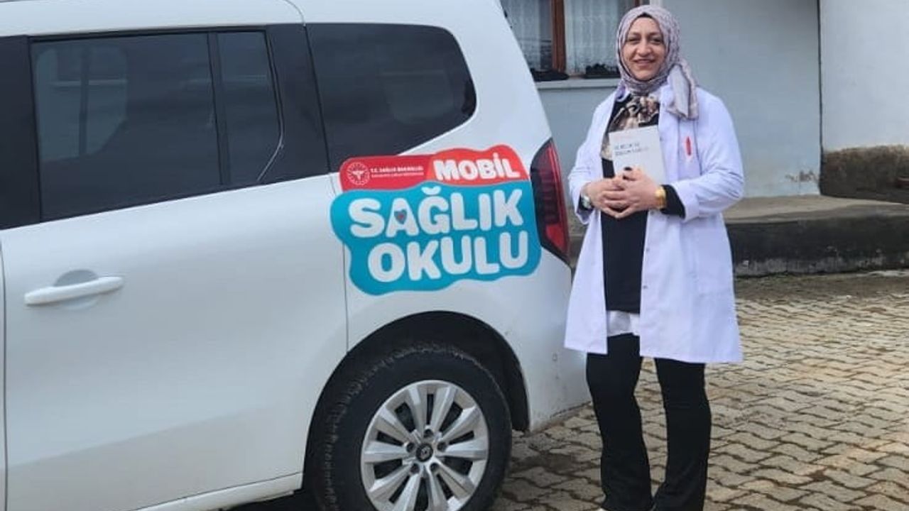 Oltu'da mobil sağlık aracıyla kırsalda gebe eğitimleri sürüyor