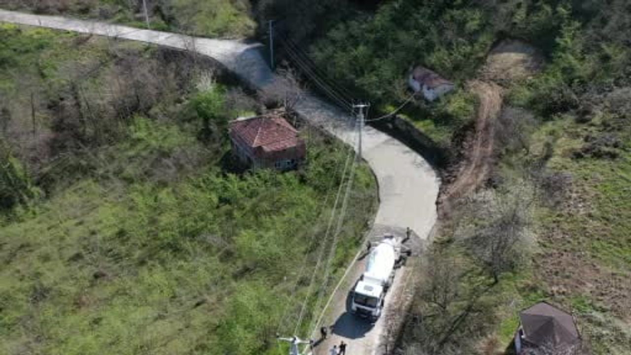 Ordu Büyükşehir, Fatsa'da 25 yıllık yol sorununu çözüme kavuşturuyor