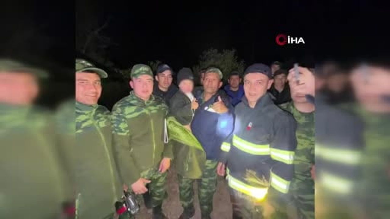 Özbekistan'da dağda unutulan 4 yaşındaki çocuk 6,5 saat sonra sağ bulundu