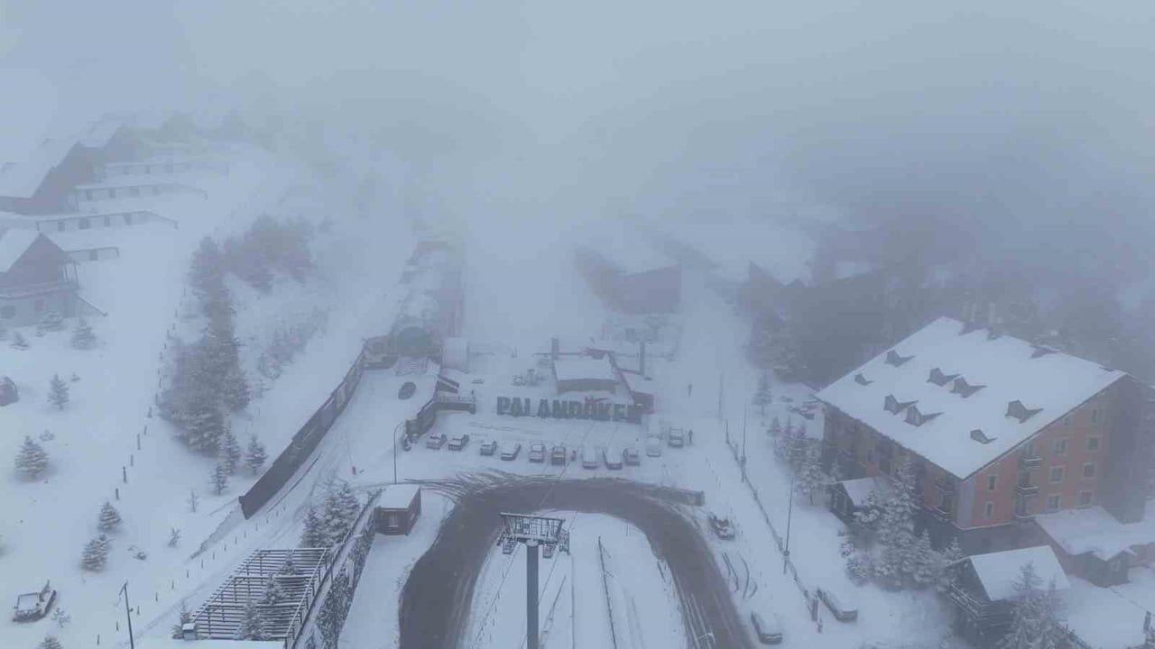 Palandöken Kayak Merkezi sezonu 30 Nisan 2026'ya uzatıldı