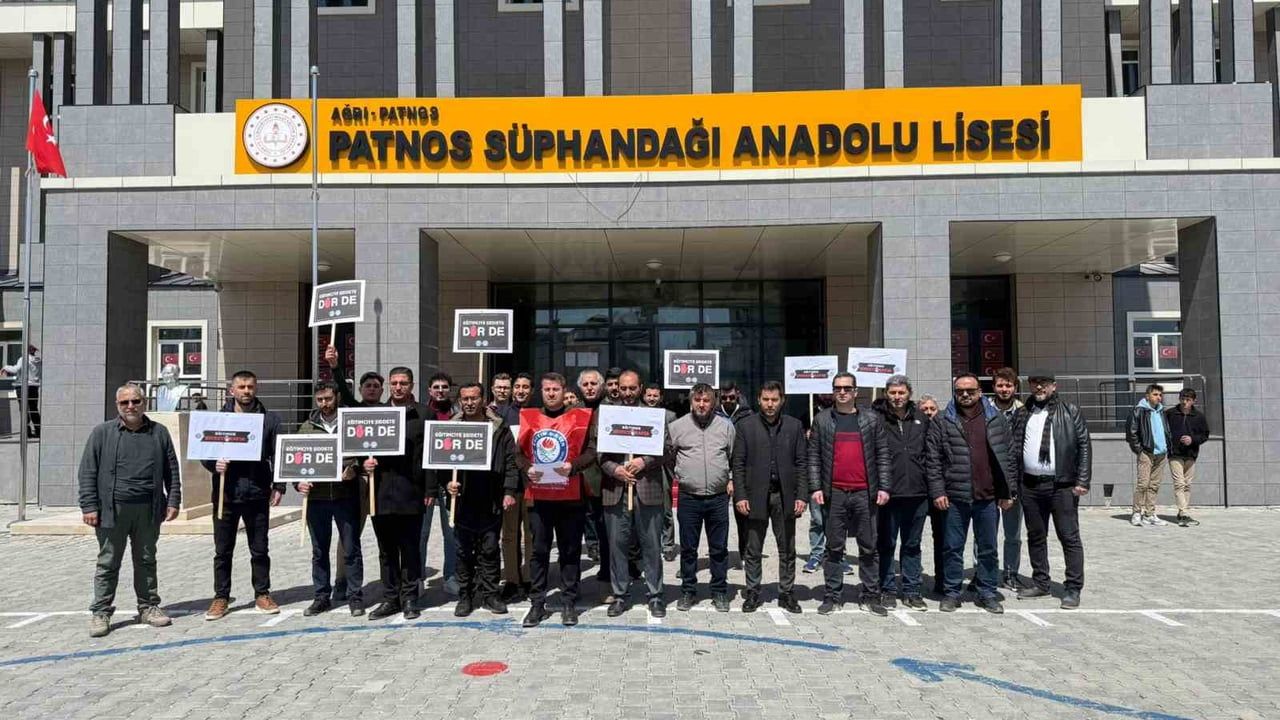 Patnos Eğitim-Bir-Sen: 'Artık Yeter' — Eğitim Çalışanlarına Yönelik Şiddete Karşı Acil Önlemler Talep Edildi