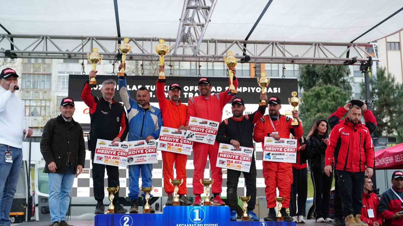 Petlas 2026 Türkiye Offroad Şampiyonası 1. Ayak: Trabzon'da ödüller sahiplerini buldu