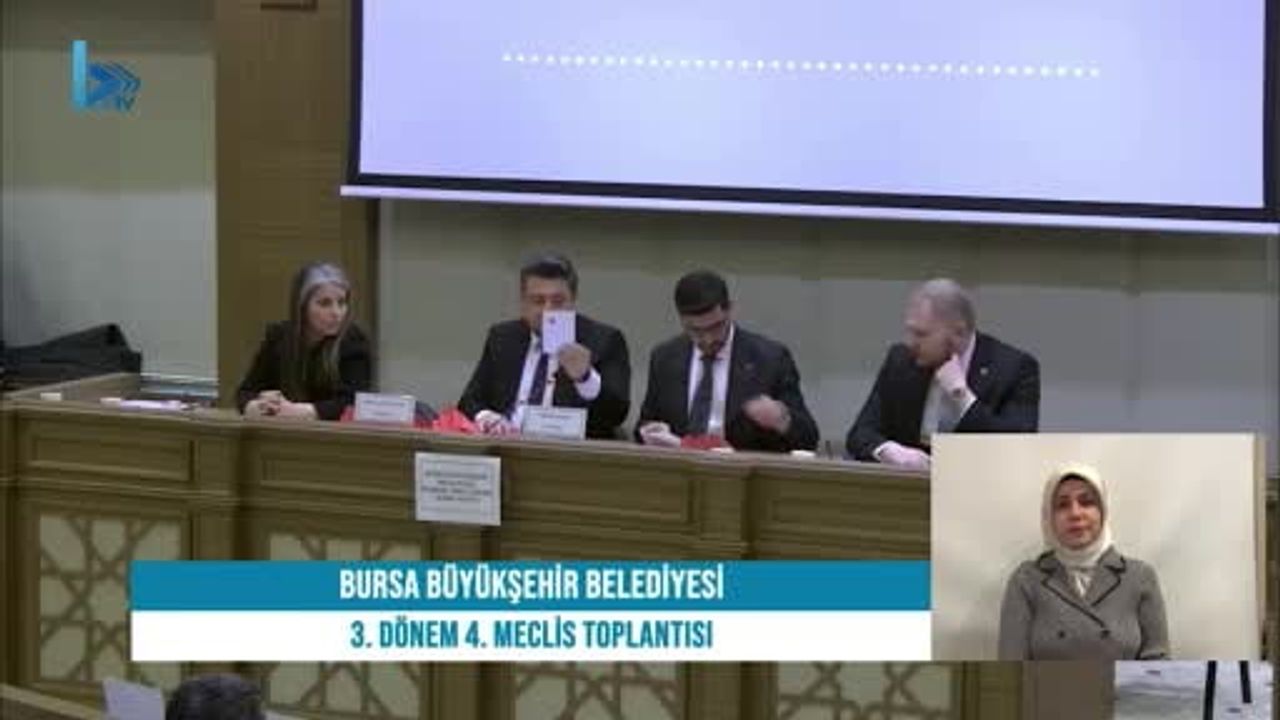 Şahin Biba 61 oyla Bursa Büyükşehir Belediye Başkan Vekili seçildi