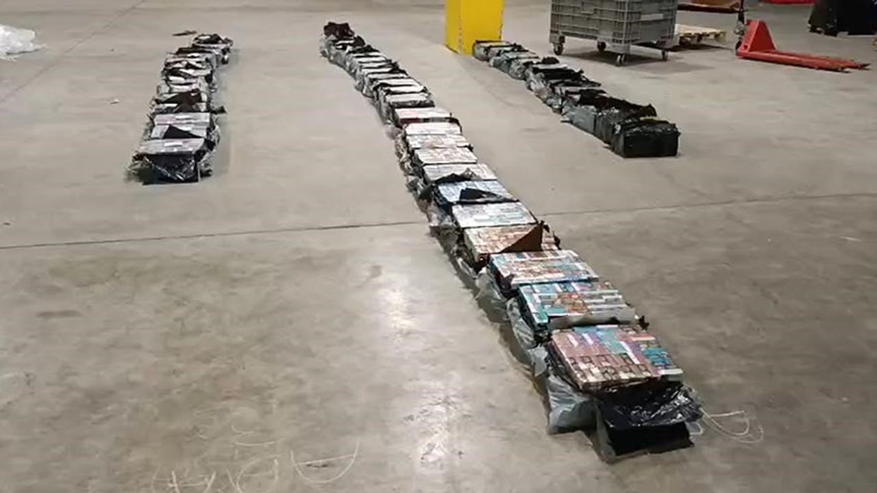 Sakarya’da 312 bin gümrük kaçağı ısıtmalı elektronik sigara tütünü ele geçirildi