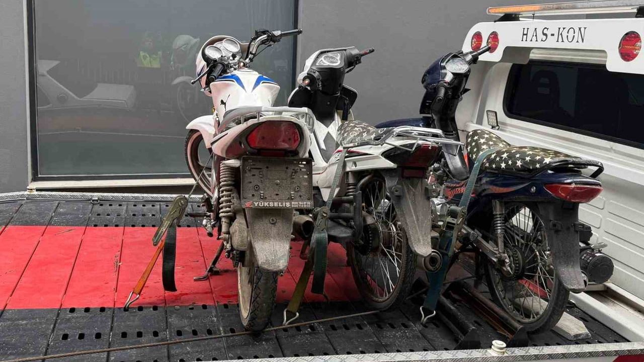 Salihli'de motosiklet denetimleri: 196 bin TL ceza, 4 araç trafikten men edildi