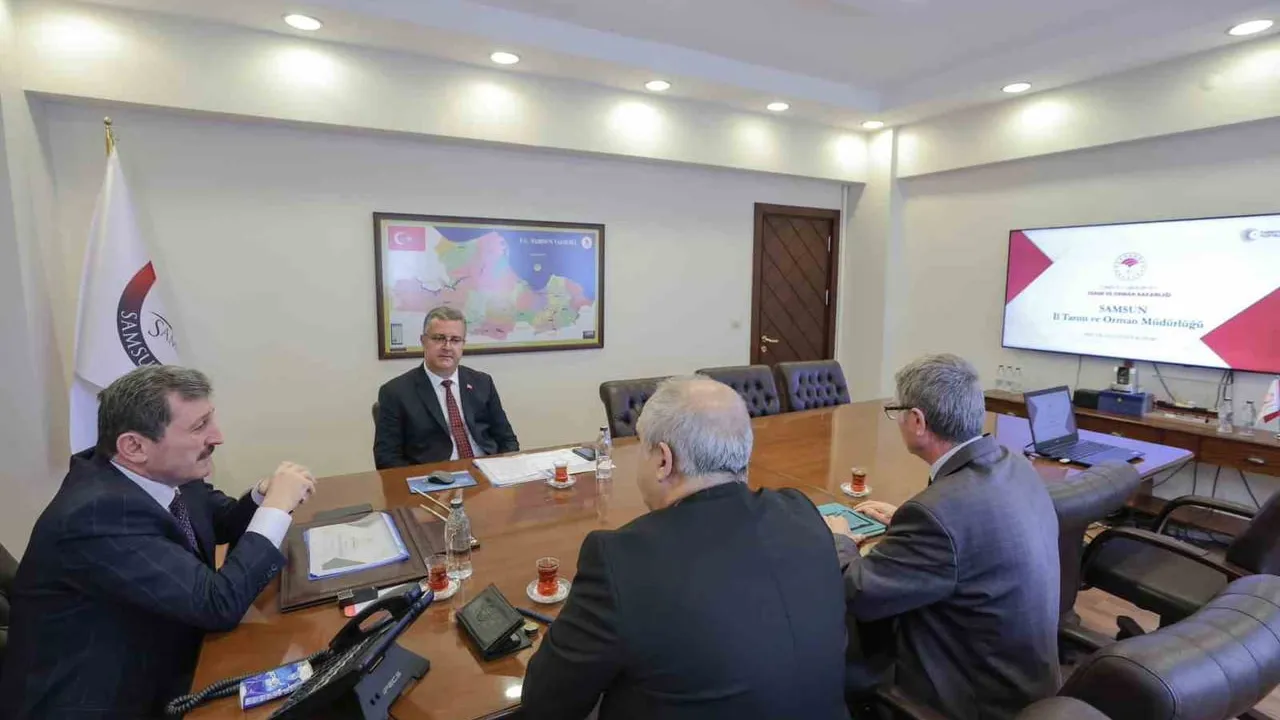 Samsun'da 2025 Değerlendirmesi ve 2026 Tarım Planları: Verimlilik, Kalite ve Arz Güvenliği