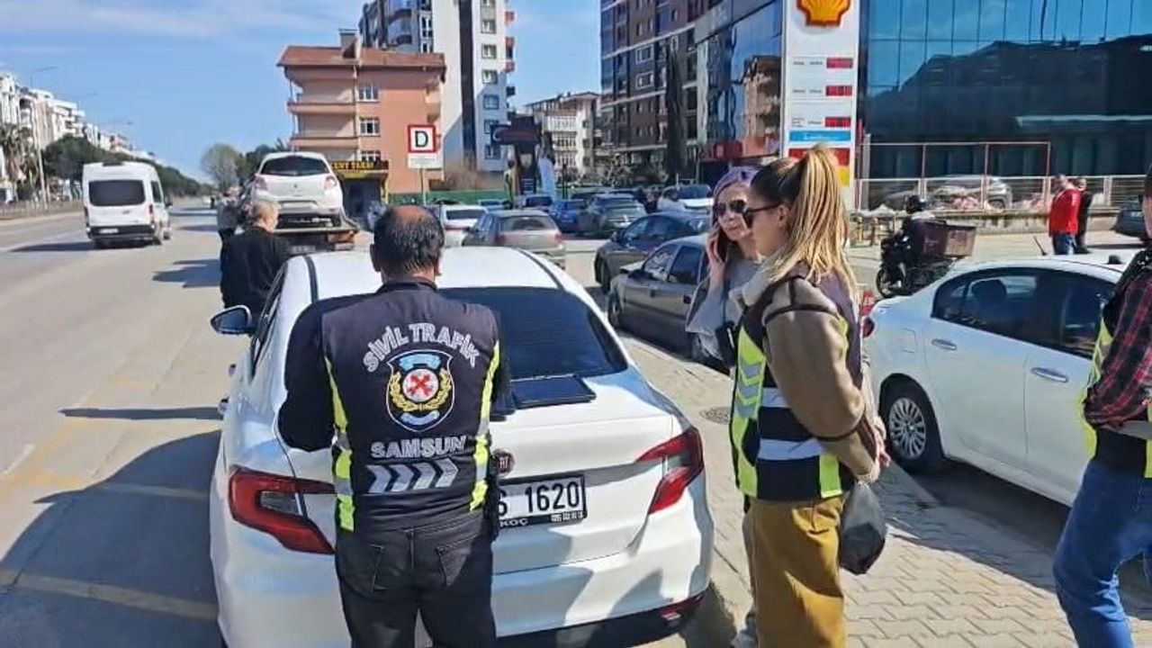 Samsun'da korsan taksiciye 100 bin TL idari para cezası