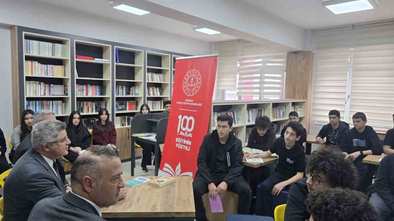 Samsun'da Kütüphaneler Haftası: OKUSAM ile 174.631 Öğrenciye Ulaşıldı