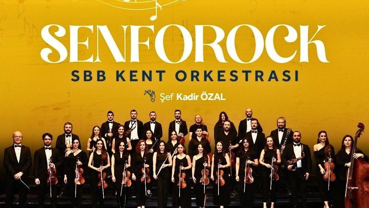Samsun'da "Senforock": SBB Kent Orkestrası 14 Nisan'da Ücretsiz Konser Verecek