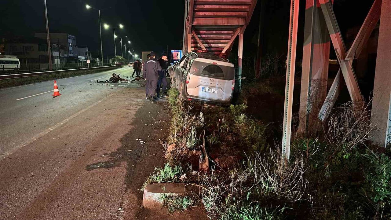 Samsun'da trafik kazasında MHP'li meclis üyesi Aziz Uslu yaşamını yitirdi