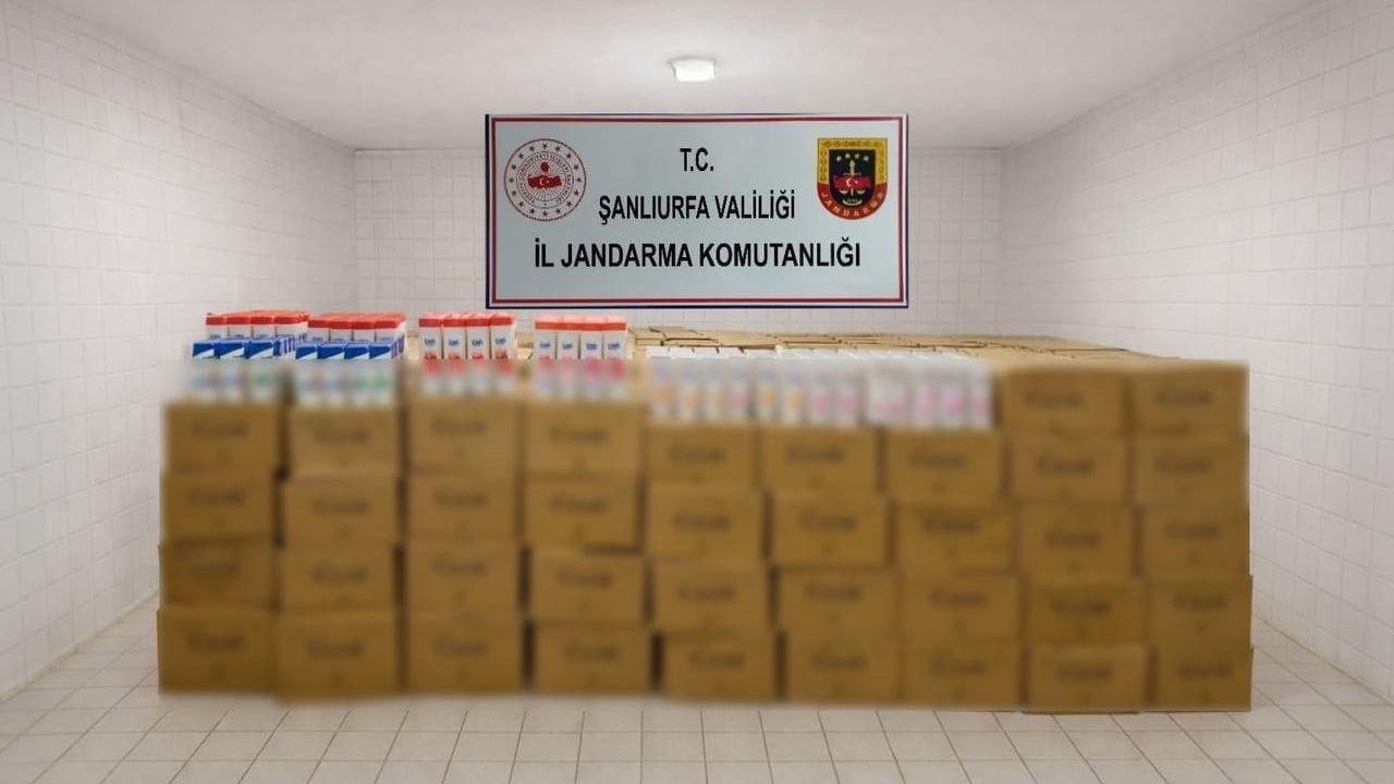 Şanlıurfa’da Jandarma 6 bin 879 Sahte Şampuan Ele Geçirdi: 3 Gözaltı