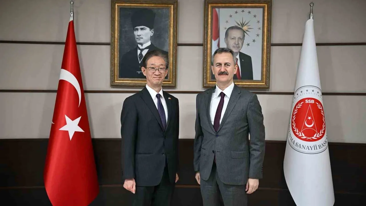Savunma Sanayii Başkanı Görgün, Japonya'nın Ankara Büyükelçisi Tamura Masami ile görüştü