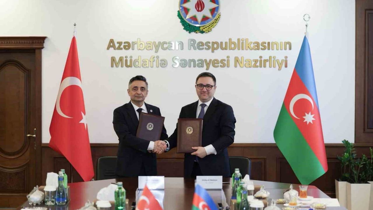 Savunma Sanayii Başkanlığı ile Azerbaycan Savunma Sanayisi Başkanlığı arasında iş birliği sözleşmesi imzalandı