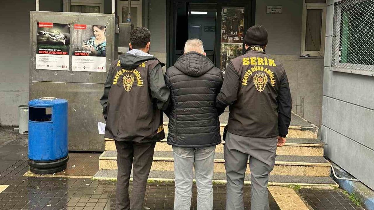 Serik'te 10 yıldır firari olan hükümlü Kenan Karabudak yakalandı