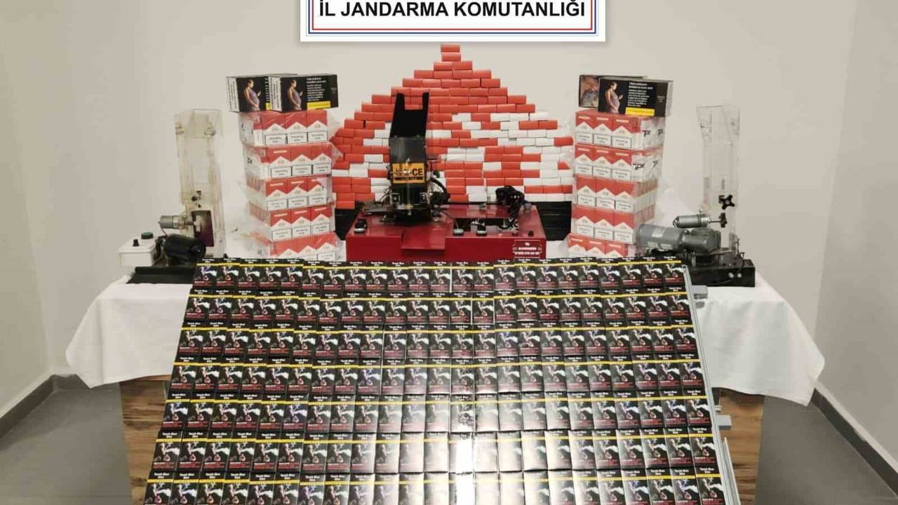 Sinop’un Gerze ilçesinde kaçak tütün operasyonu: 20 bin 240 makaron ele geçirildi, 1 gözaltı