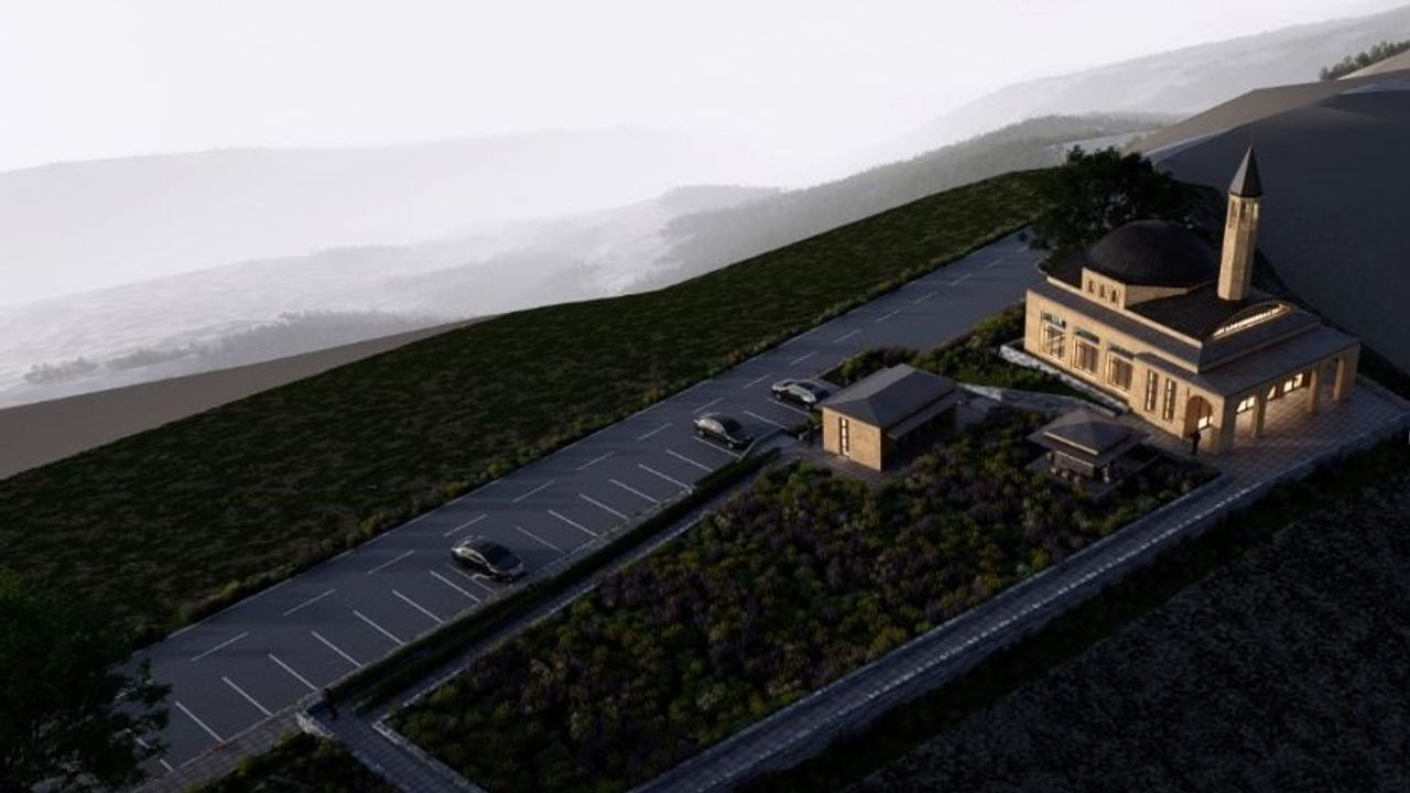 Şırnak'ta Cudi Dağı'na Sefine Hz. Nuh Camisi inşaatı başladı