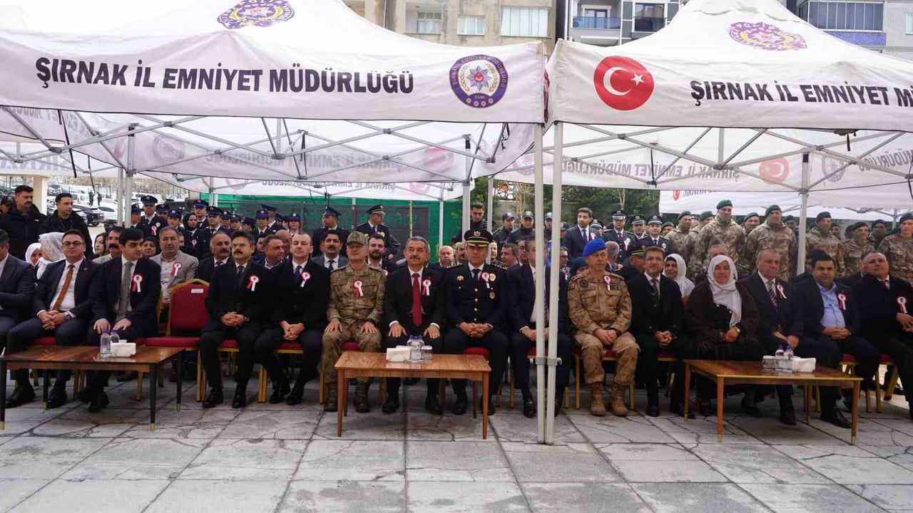 Şırnak Valisi Birol Ekici: 'Biz uyumuyoruz, Şırnak huzurla uyuyor' — Polis Haftası'nda güvenlik vurgusu