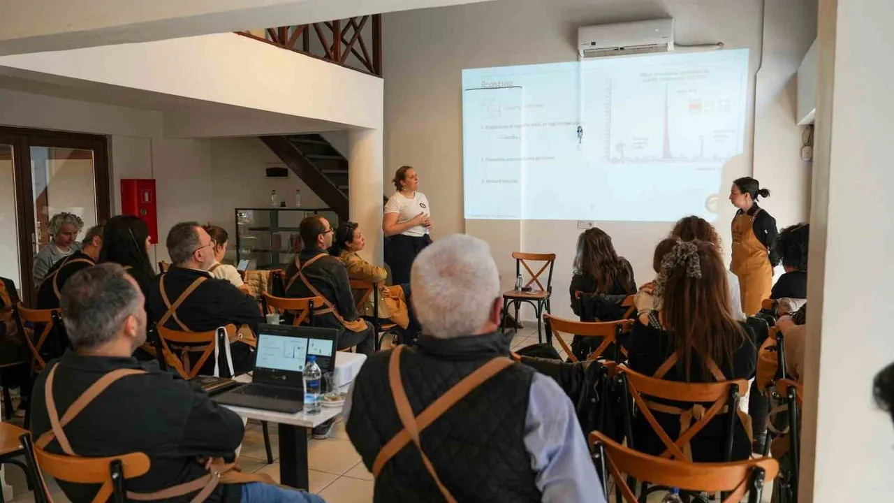 Tarsus'ta Erasmus+ ChocoFuture ile 8-12 Nisan Uluslararası Çikolata Eğitimi