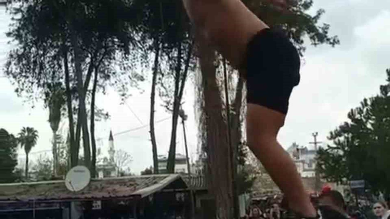 Tarsus'ta şelale korkuluklarından suya atlayan kişiye 2 bin 944 lira ceza