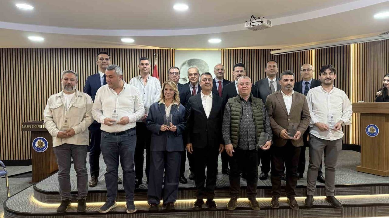 Tarsus Ticaret Borsası, Ekonomiye Katkı Sağlayan Üyelerini Ödüllendirdi