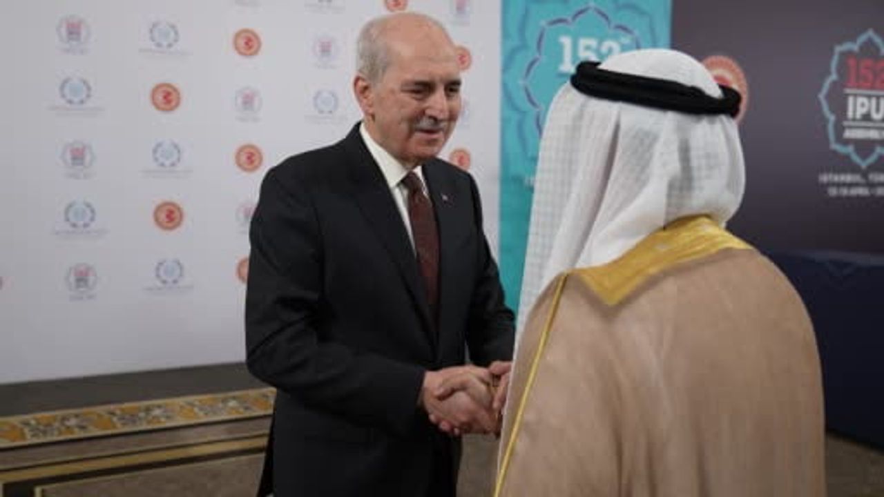 TBMM Başkanı Kurtulmuş, Arap Parlamentosu Başkanı Alyammahi ile İstanbul’da görüştü