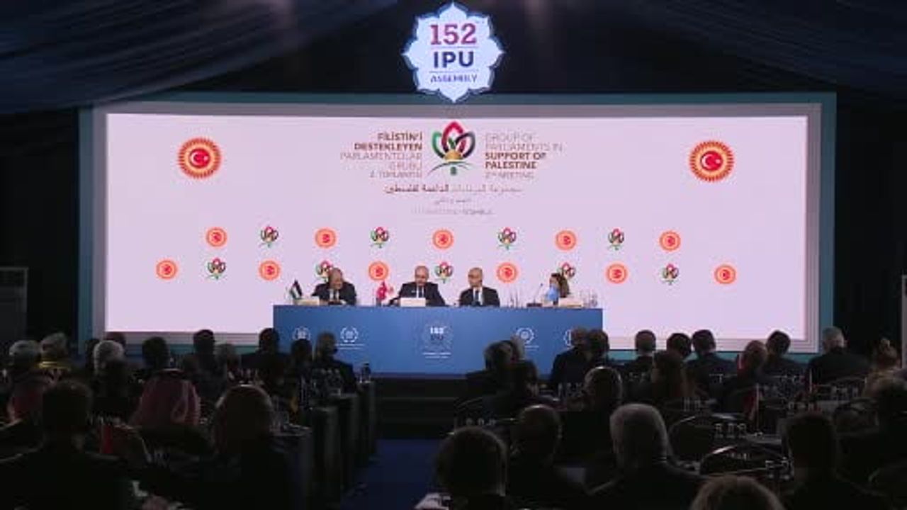 TBMM Başkanı Numan Kurtulmuş: Filistin'in kaderini yalnızca Filistinliler belirleyecek