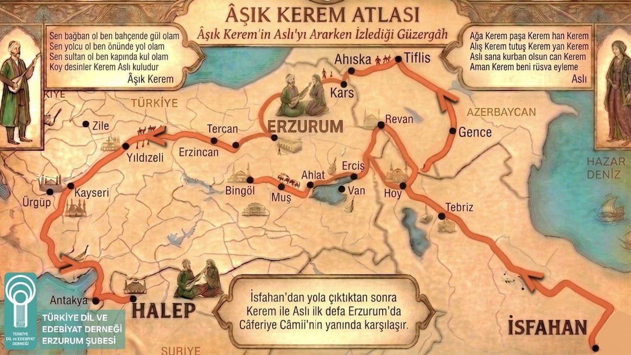 TDED Erzurum Şubesi, Erzurum için üç kültür atlası hazırladı