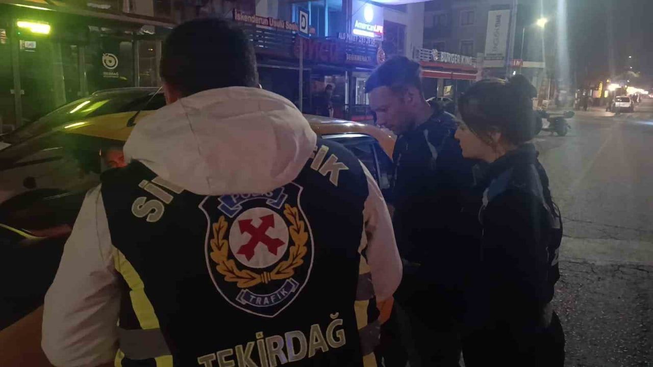 Tekirdağ'da T plaka denetimi: 35 araçta 50 bin TL ceza