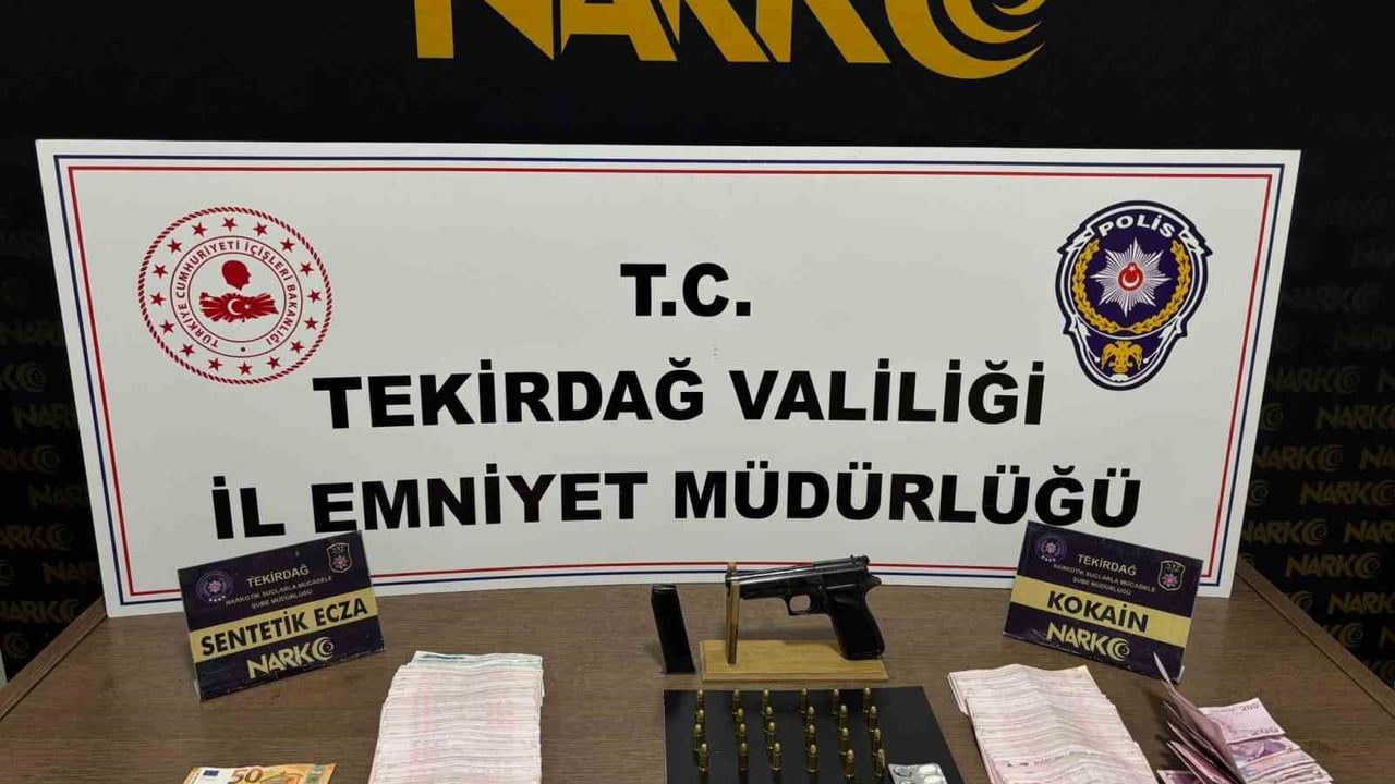 Tekirdağ'da Uyuşturucu Operasyonları: 184 Şüpheliye İşlem, 12 Tutuklama