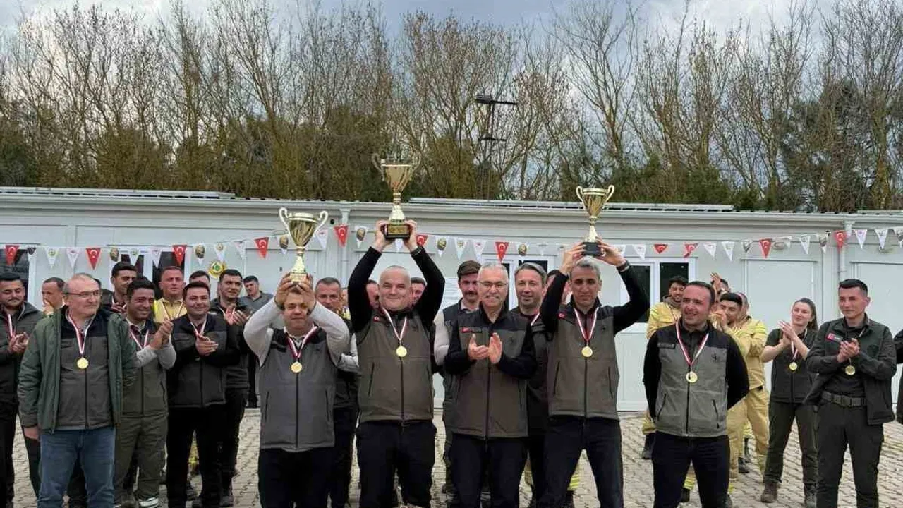 Tekirdağ Orman İşletme Müdürlüğü, Türkiye Ormancılık Yarışmaları'nda İstanbul Birincisi Oldu