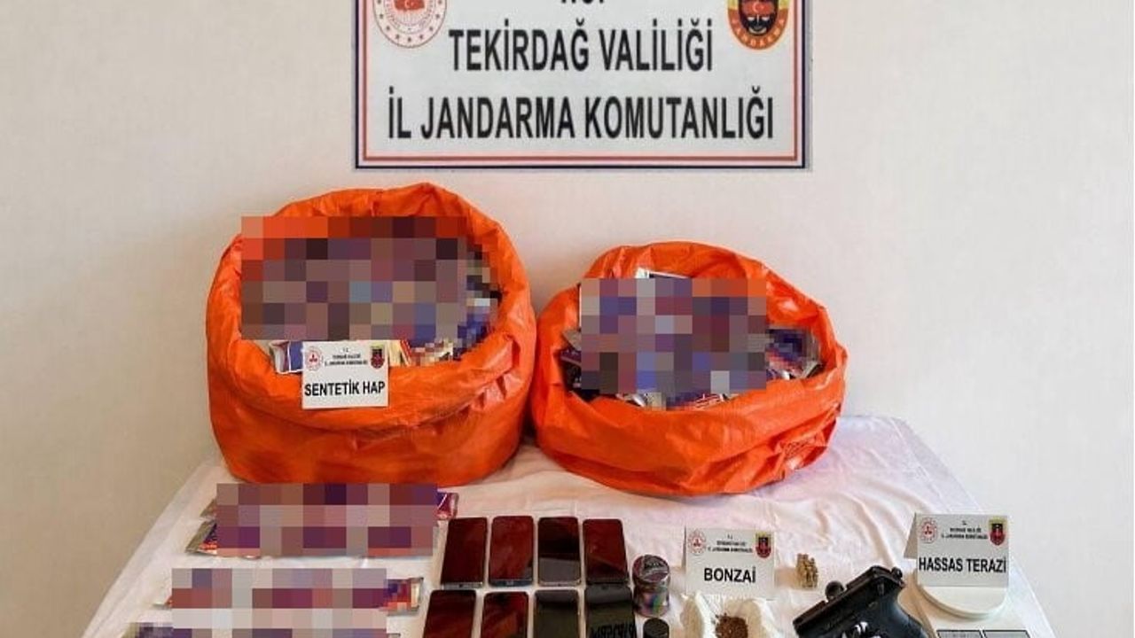 Tekirdağ ve İstanbul'da eş zamanlı uyuşturucu operasyonu: 26 gözaltı, 8 tutuklama