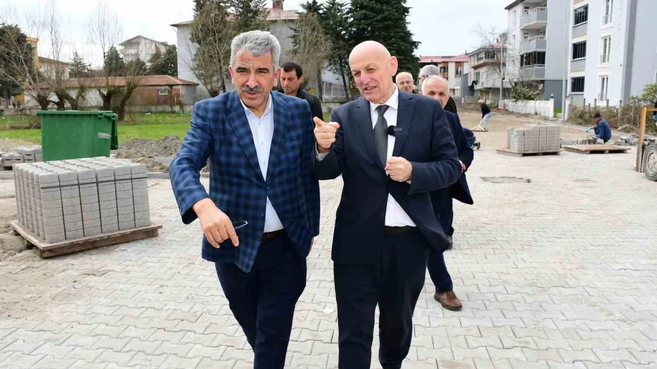 Terme'de dönüşüm: Çay Mahallesi'nin altyapı ve üstyapı çalışmaları yüzde 90 tamam