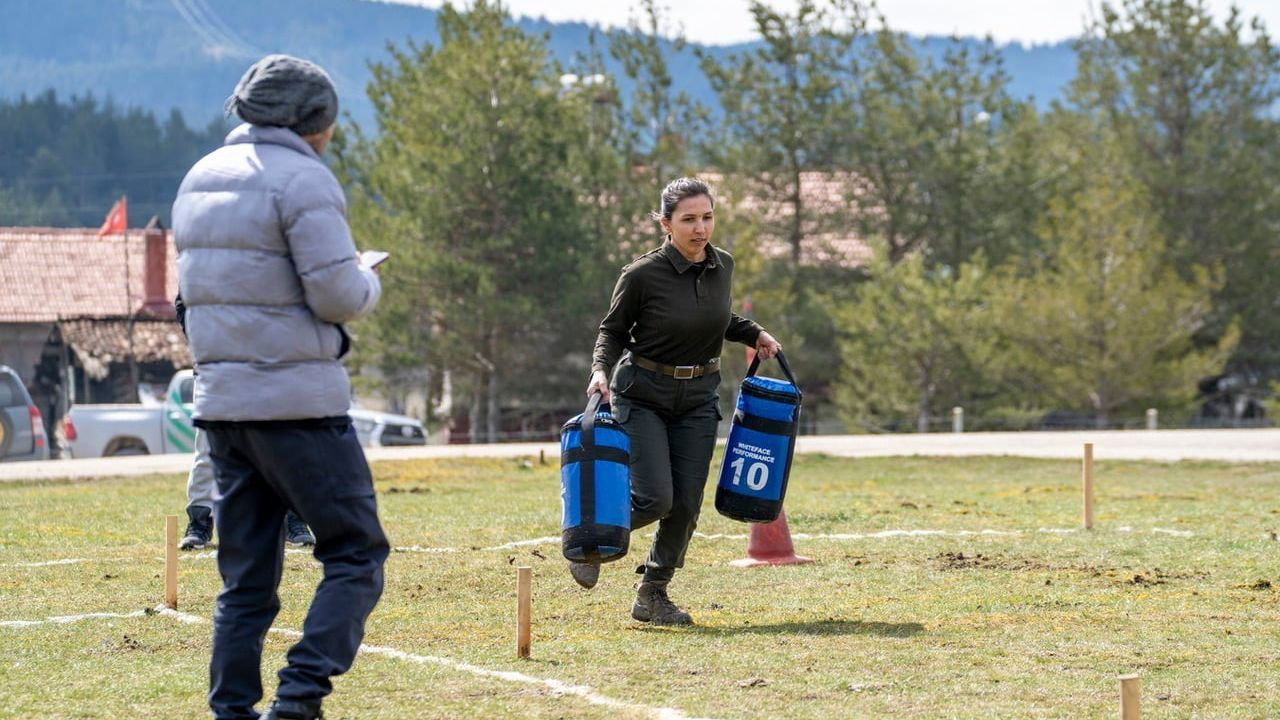TOY Seçmeleri: Düzce Fiziki Dayanıklılık Parkurunda İkinci Oldu