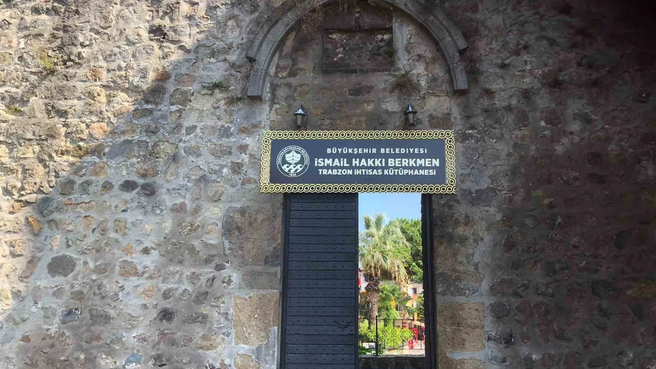 Trabzon'da kütüphaneler 89 bin 903 ziyaretçiyi ağırladı; Meydan Gençlik Kütüphanesi çalışmaları sürüyor