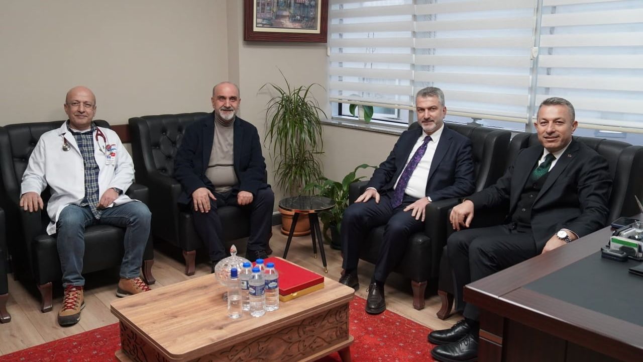 Trabzon Valisi Tahir Şahin'den Özel İmperial Hastanesi'ne iade-i ziyaret: Sağlık hizmetleri ve sağlık turizmi konuşuldu