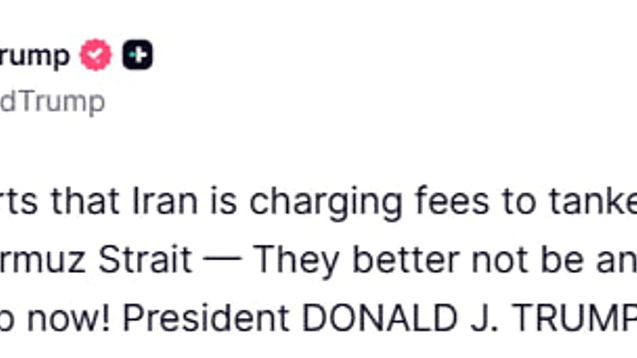 Trump'tan Hürmüz Boğazı uyarısı: İran'ın geçişlerden ücret aldığı iddiaları