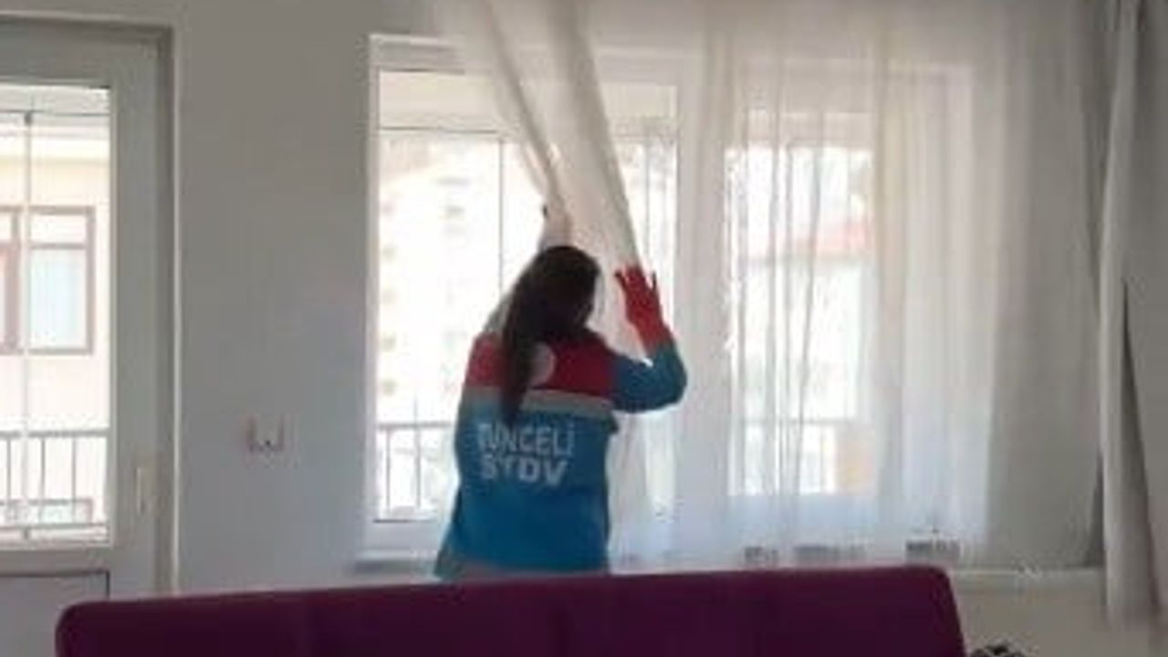 Tunceli'de Vefa Projesi ile 680 Yaşlı ve Engellinin Evinde Temizlik Hizmeti