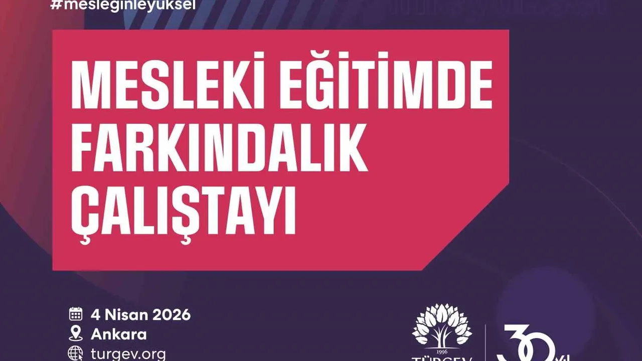 TÜRGEV, Mesleki Eğitimin İstihdam Bağını Güçlendirmek İçin Ankara’da Çalıştay Düzenliyor