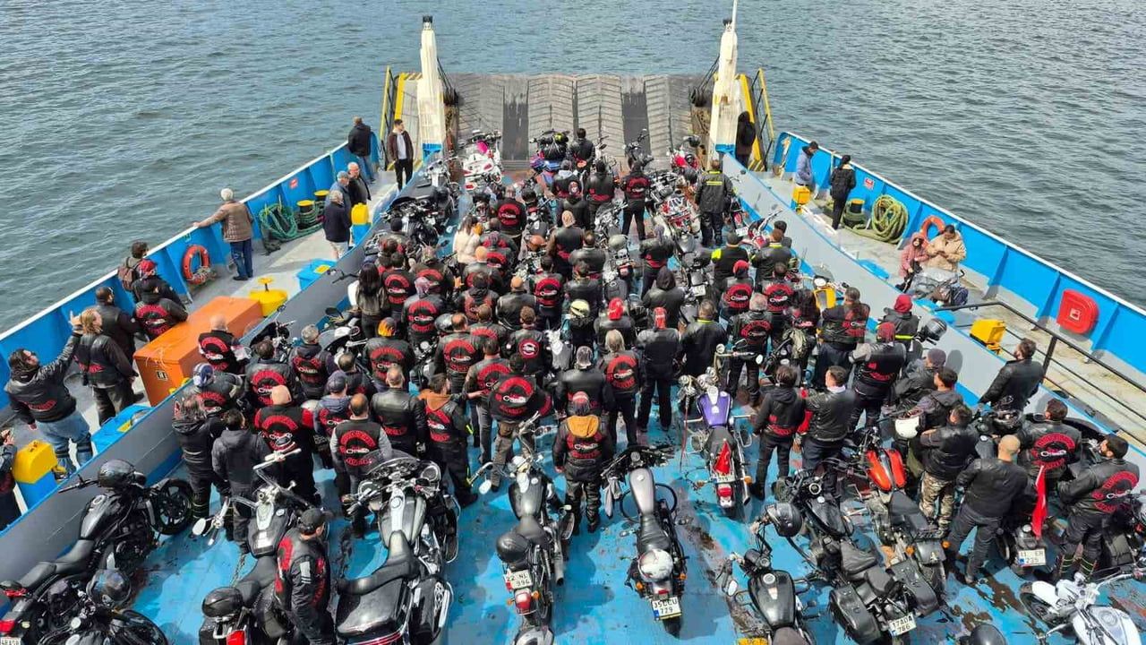 Türkchopper MC Üyeleri 'Şehitlere Saygı Sürüşü' için Çanakkale'de Buluştu