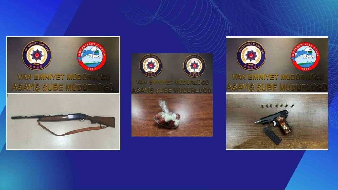 Van'da haftalık asayiş raporu: 158 kişi yakalandı, 61 tutuklandı