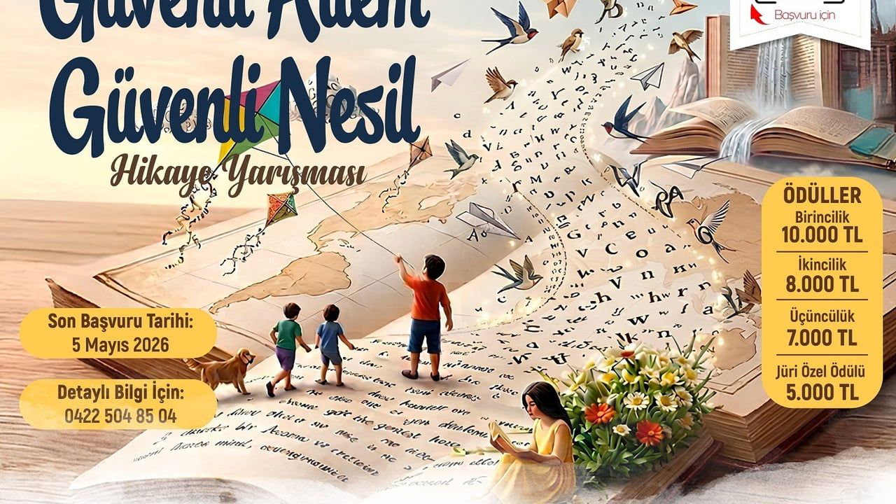 Yeşilyurt Belediyesi Ortaokul Öğrencilerine Yönelik 'Güvenli Ailem, Güvenli Nesil' Hikâye Yarışması