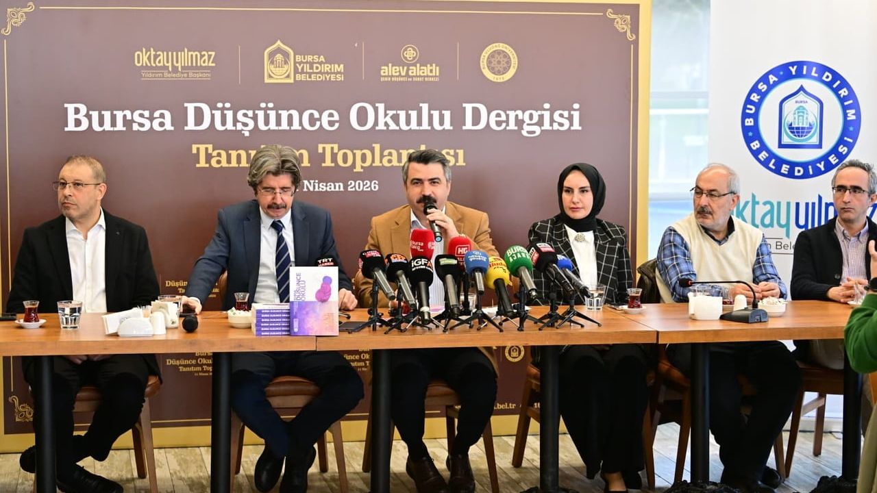 Yıldırım: Kentsel dönüşümde öncelik kültür — Bursa Düşünce Okulu Dergisi tanıtıldı