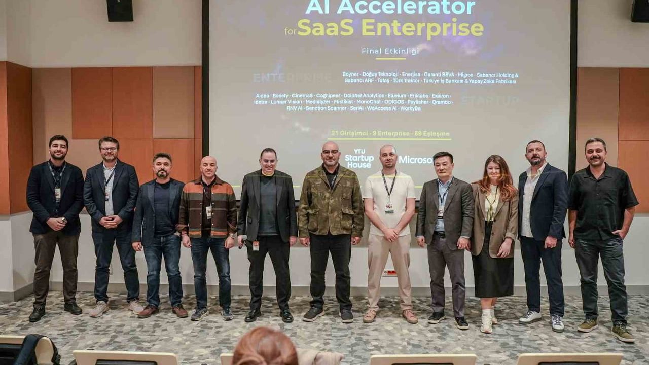 YTU Startup House ve Microsoft Türkiye iş birliğiyle 21 girişim kurumsal yapay zeka projeleri geliştirdi